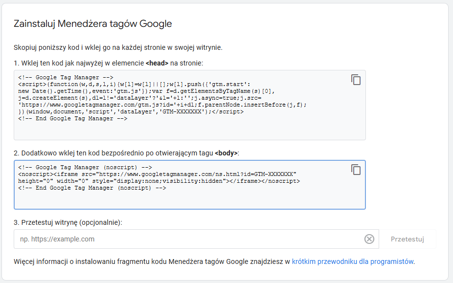 Google Tag Manager – jak działa i do czego służy? 8 google tag manager kod